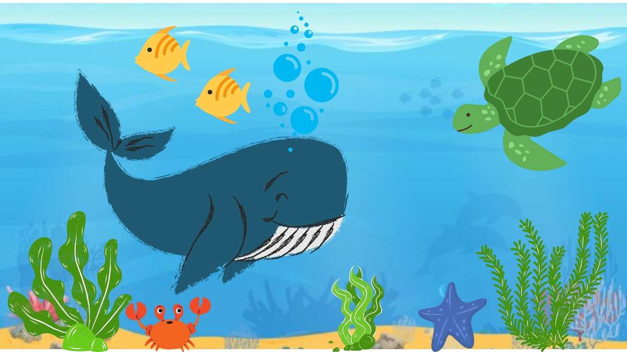 Puzzle ze zwierzętami morskimi puzzle online