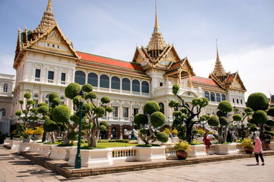 Wielki pałac w Bangkoku puzzle online