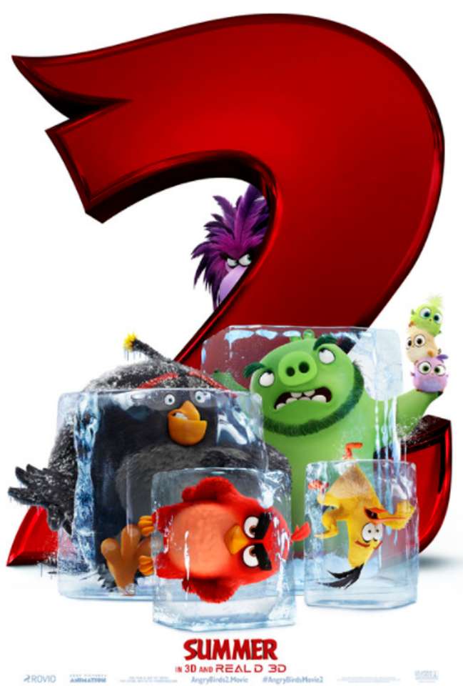 Plakat filmowy Angry Birds Movie 2 puzzle online