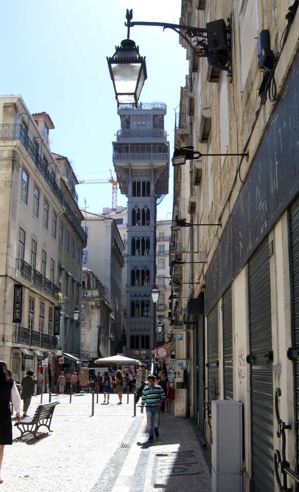 wieża widokowa w Lizbonie puzzle online