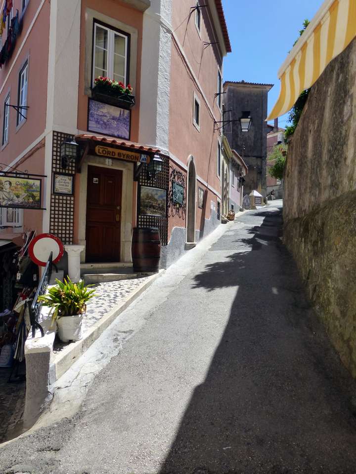 uliczka, Sintra, Portugalia puzzle online
