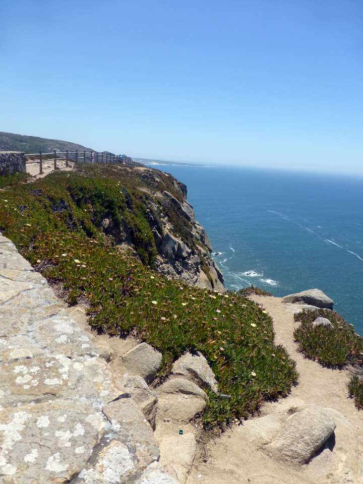 skały nad oceanem, Portugalia puzzle online