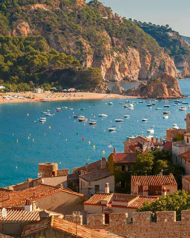 Costa Brava-region w północno-wschodniej Hiszpanii puzzle online