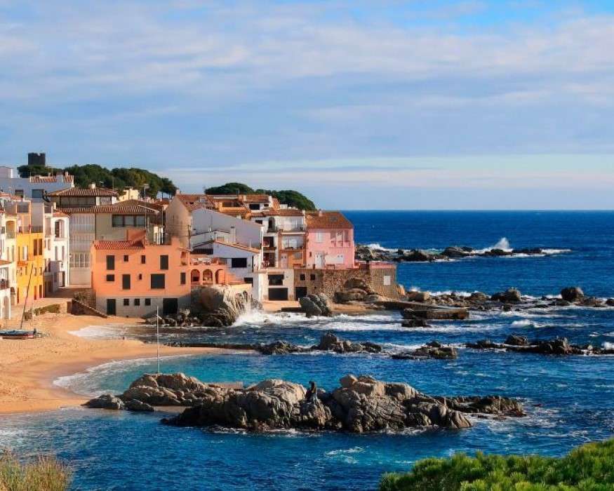 Wyspa Costa Brava w Hiszpanii puzzle online