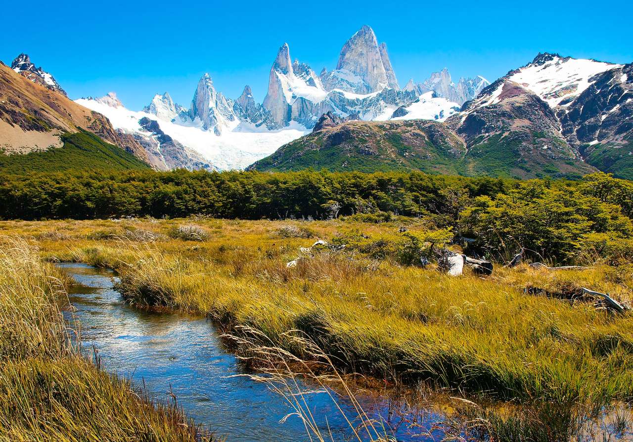 Park Narodowy Los Glaciares, Patagonia, Argentyna. puzzle online
