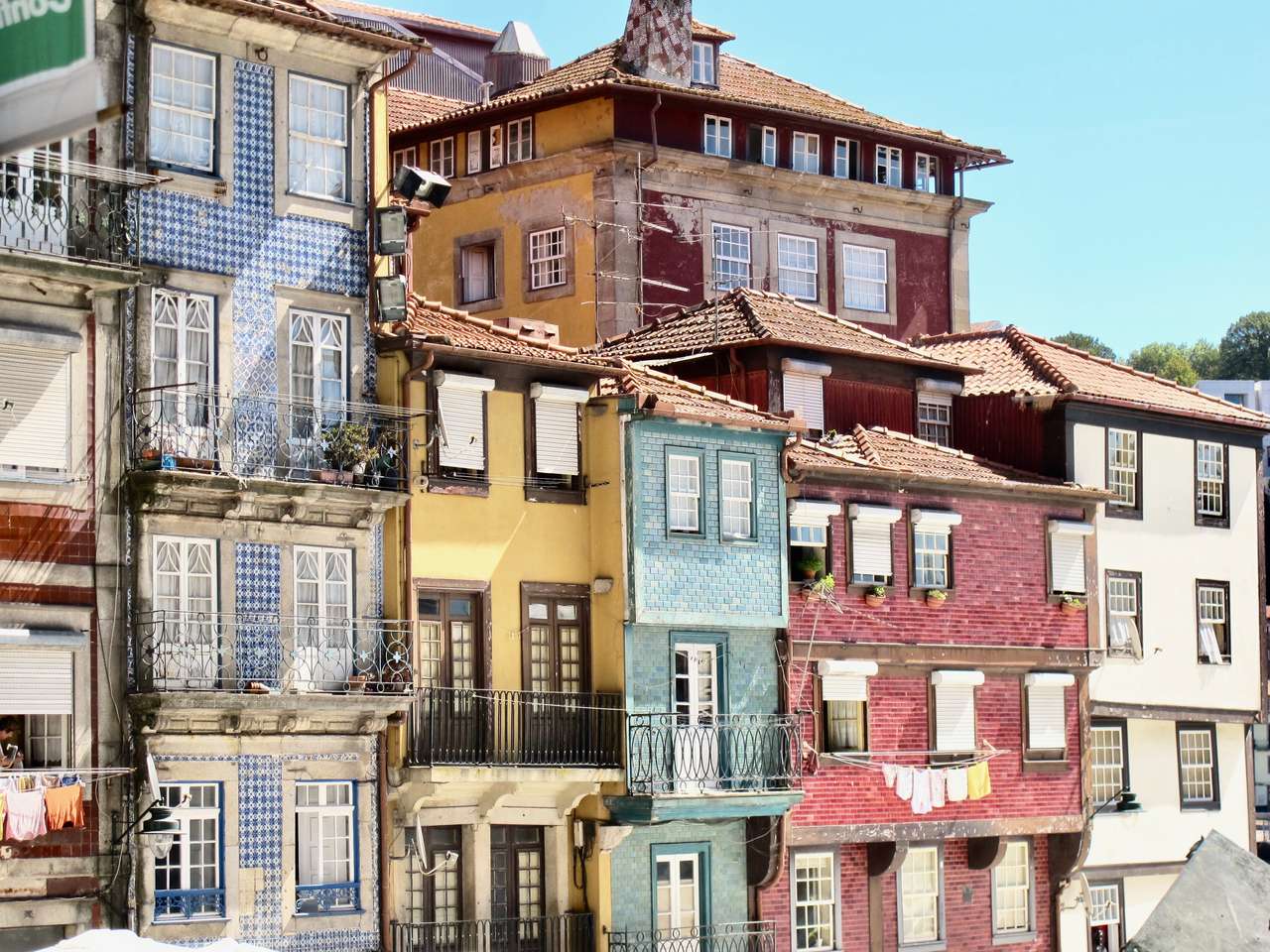 niektóre domy portugalskie? puzzle online