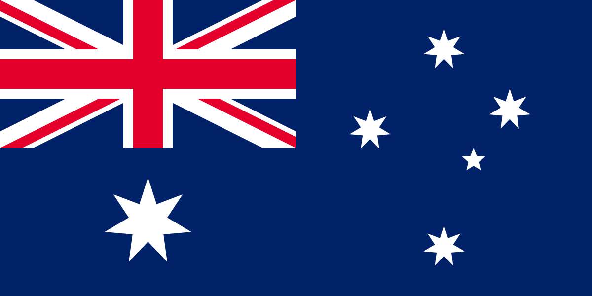 flaga australijska puzzle online