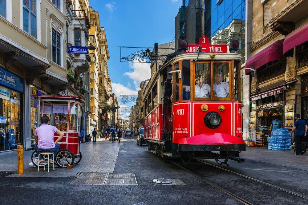 tramwaj w Stambule puzzle online