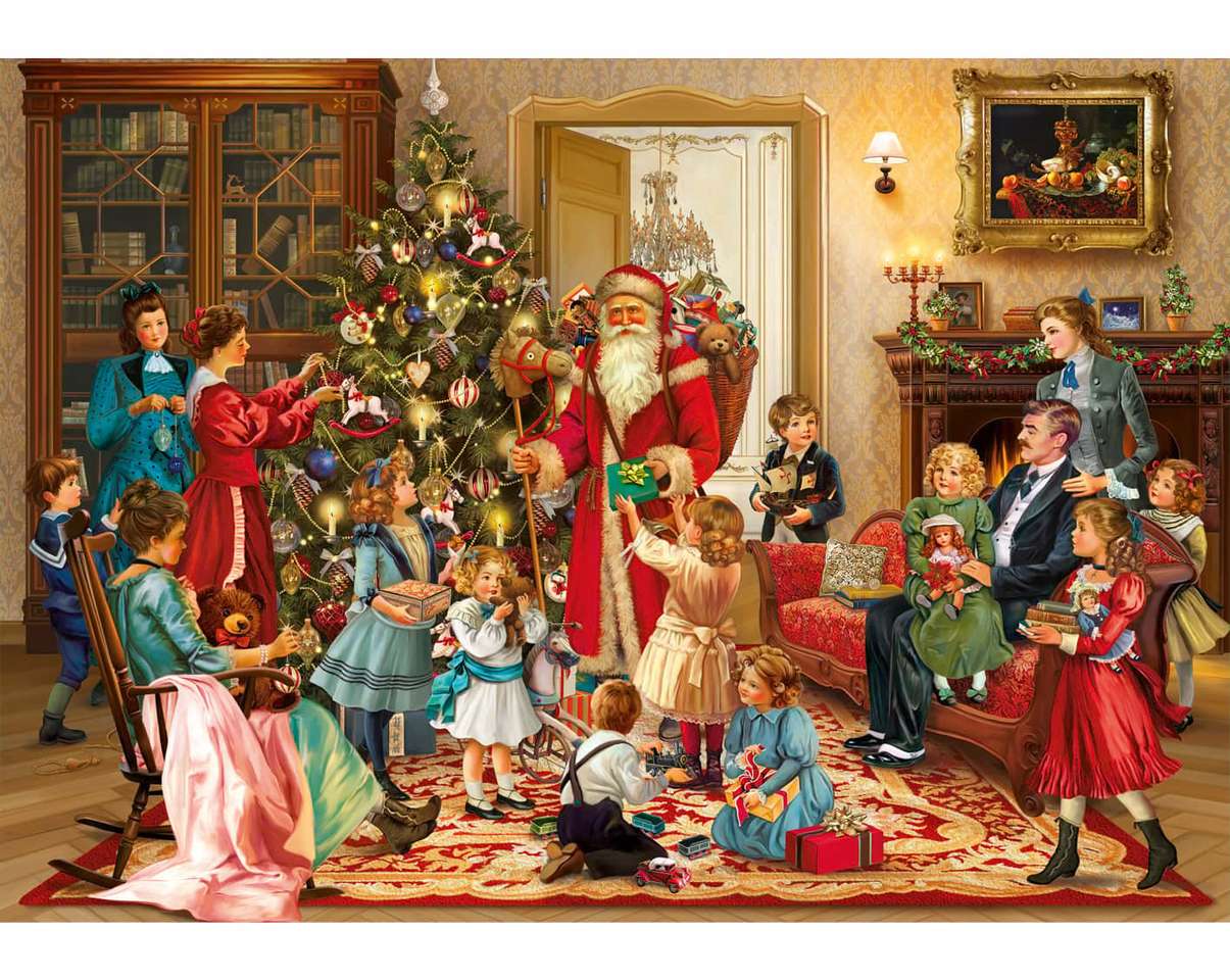 Wiktoriańskie Boże Narodzenie puzzle online