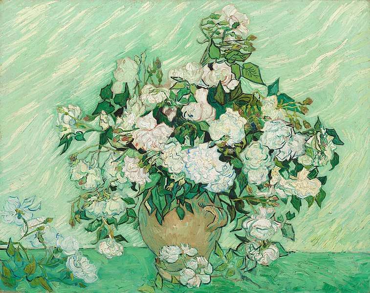 Róże Vincent Van Gogh puzzle online