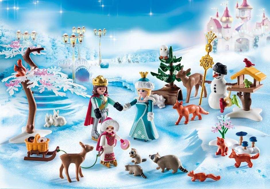 Playmobil- Zimową porą puzzle online
