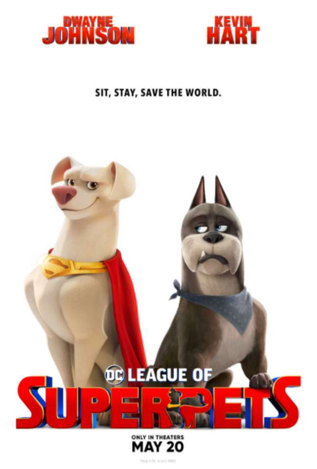 Plakat filmowy DC League of Super-Pets puzzle online