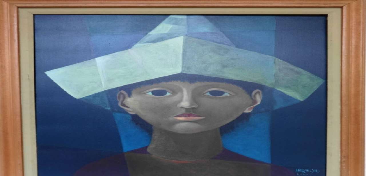 „Chłopiec w gazetowym kapeluszu” puzzle online