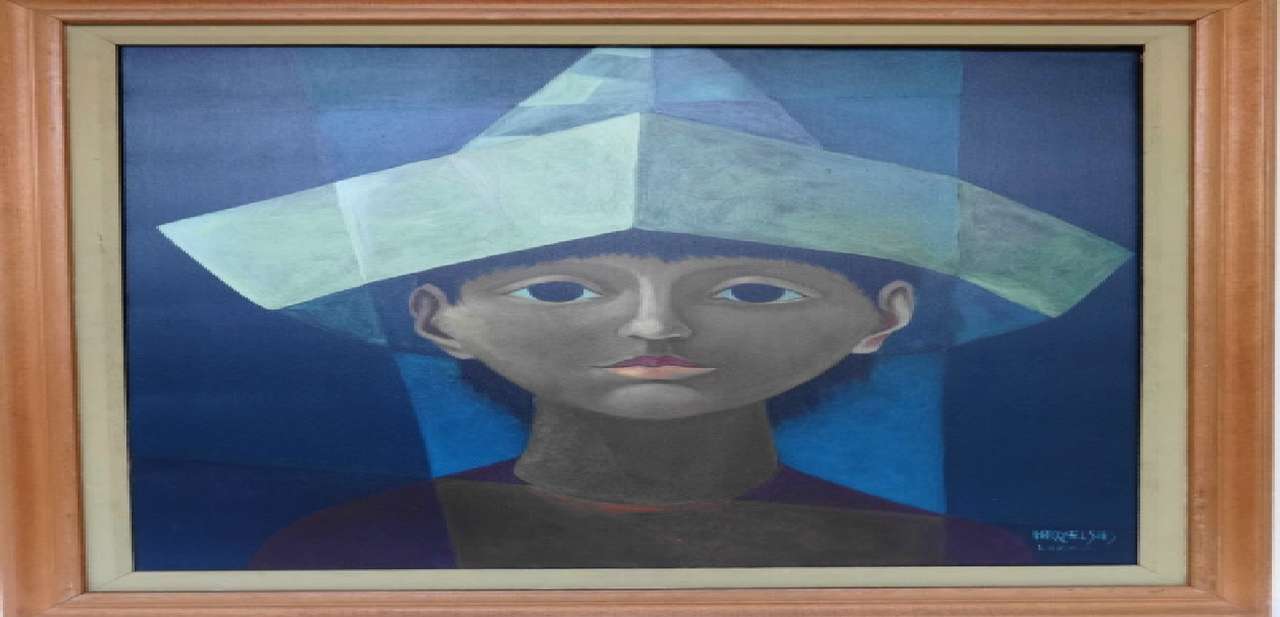 „Chłopiec w kapeluszu” puzzle online