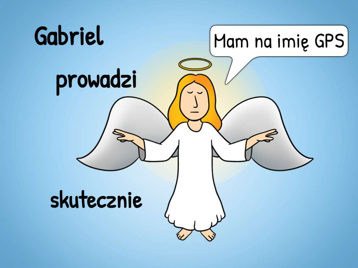 Anioł Gabriel puzzle online