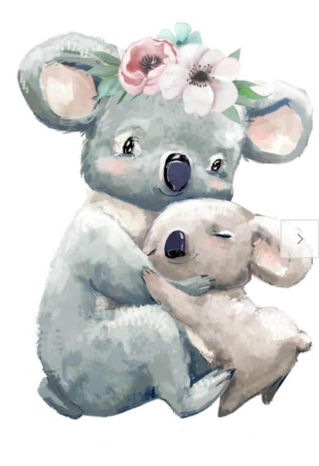 Mała  Koala puzzle online