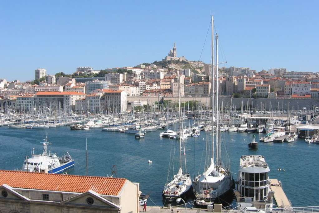 Miasto portowe w Marsylii puzzle online