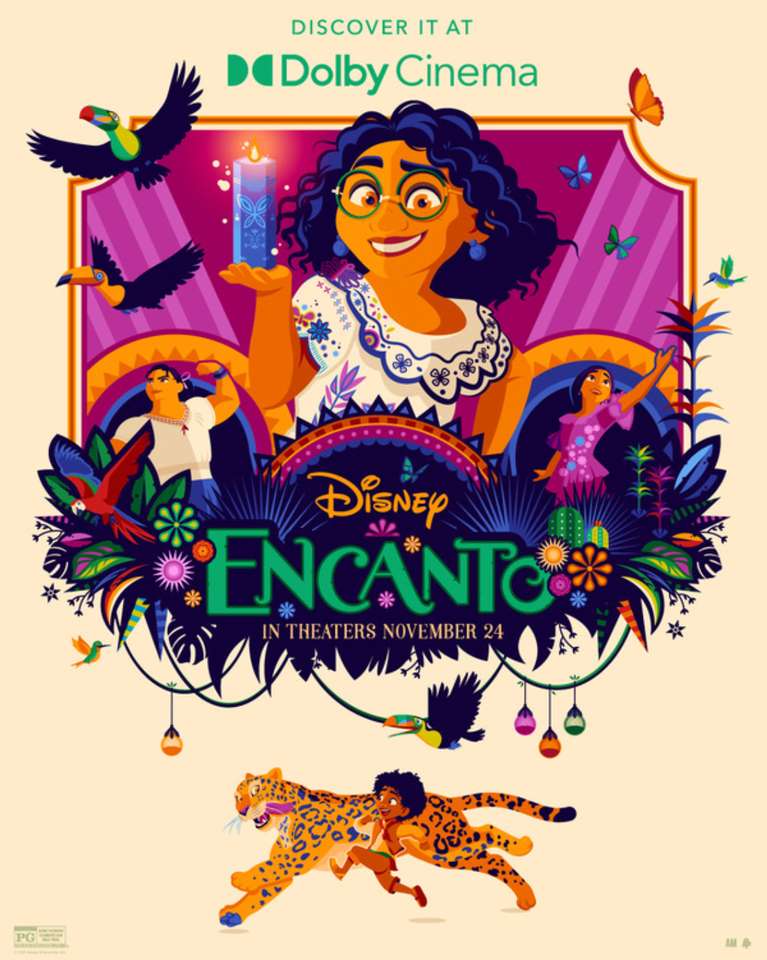 Plakat filmowy Disneya Encanto puzzle online