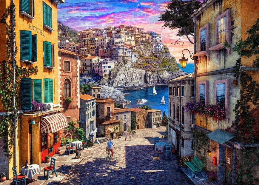 włoskie slumsy puzzle online