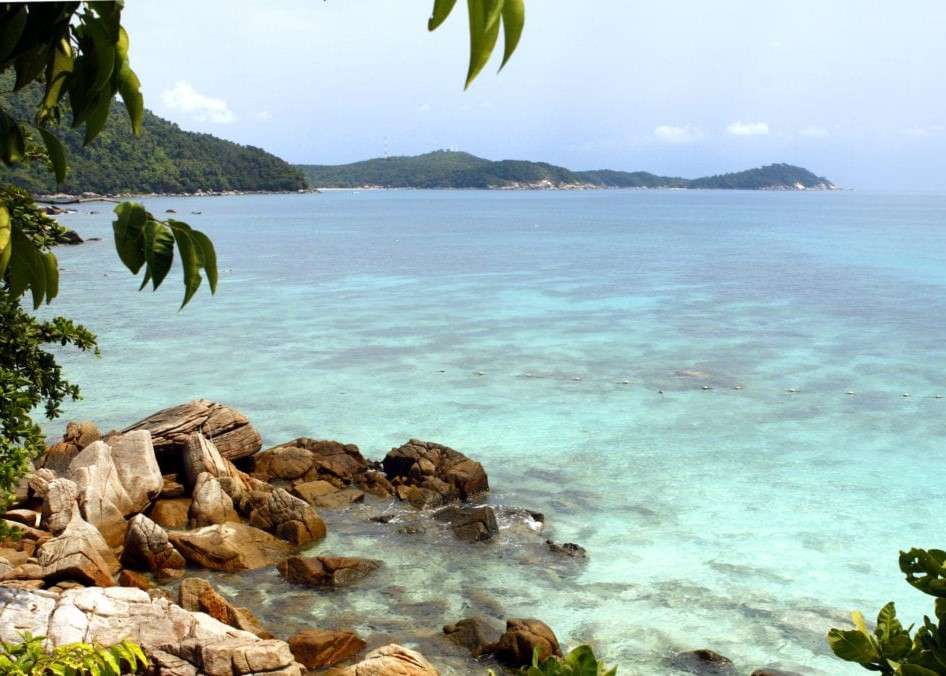 Wyspa w Malezji puzzle online
