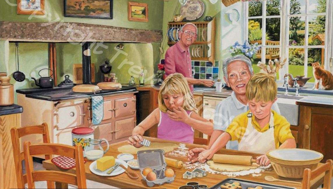 Środa z dziadkiem i babcią puzzle online
