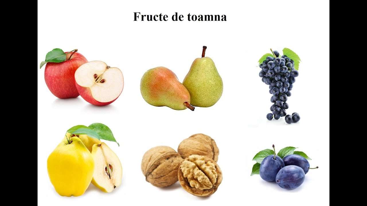 jesienne owoce puzzle online