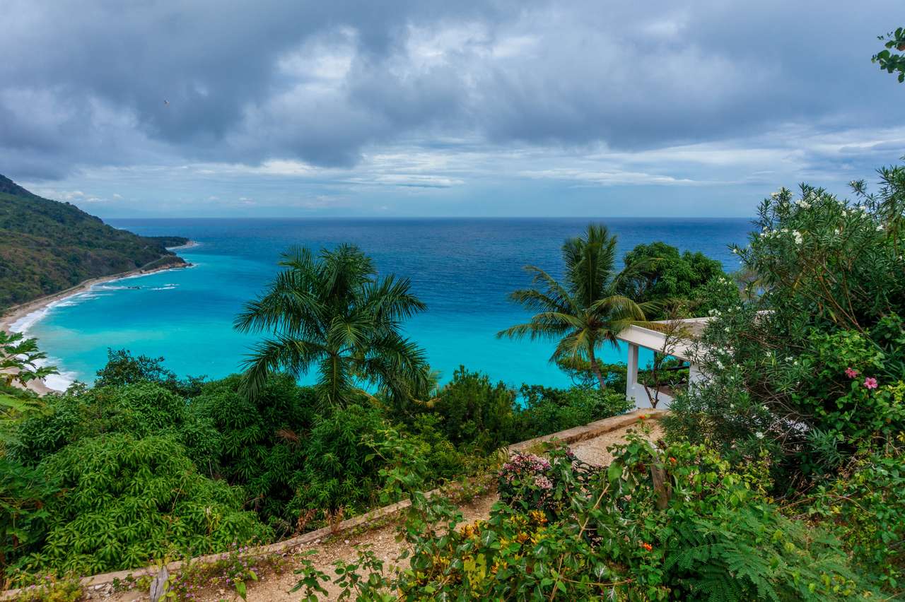 Niesamowity karaibski krajobraz puzzle online