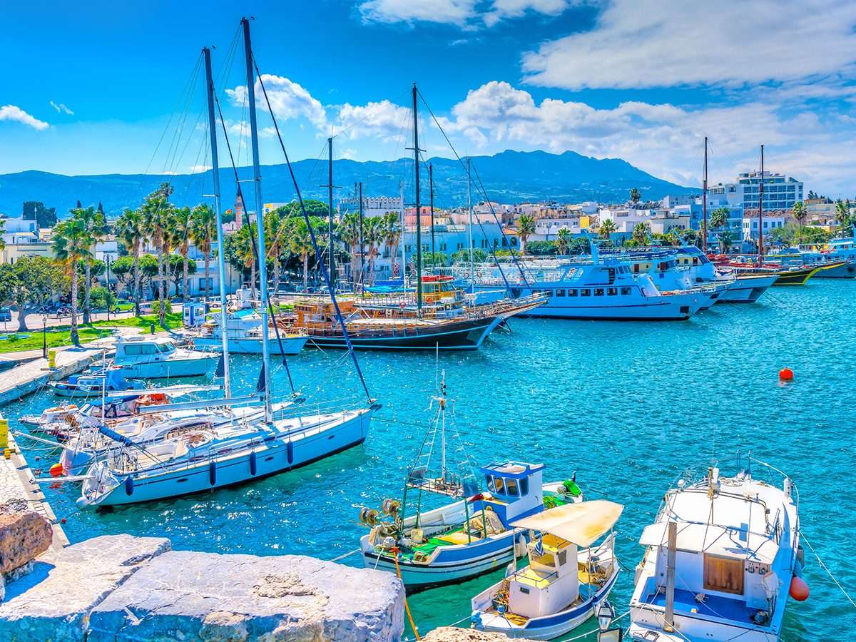 Grecki port jachtowy puzzle online