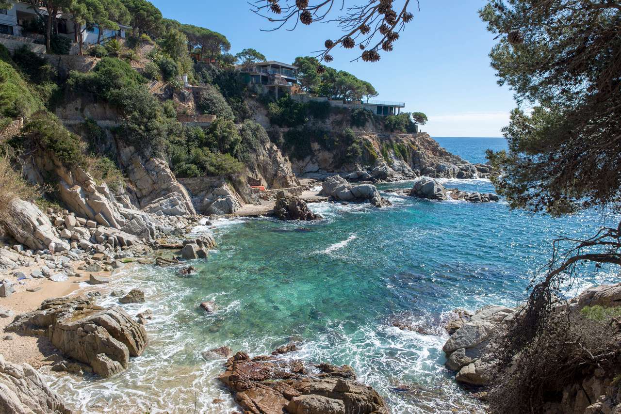 Lloret de Mar, Costa brava, Hiszpania puzzle online