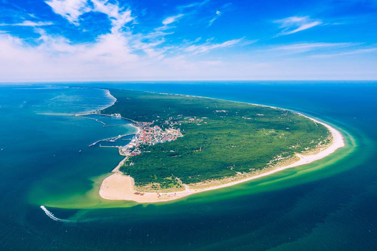 Półwysep Helski w Polsce, Morze Bałtyckie puzzle online