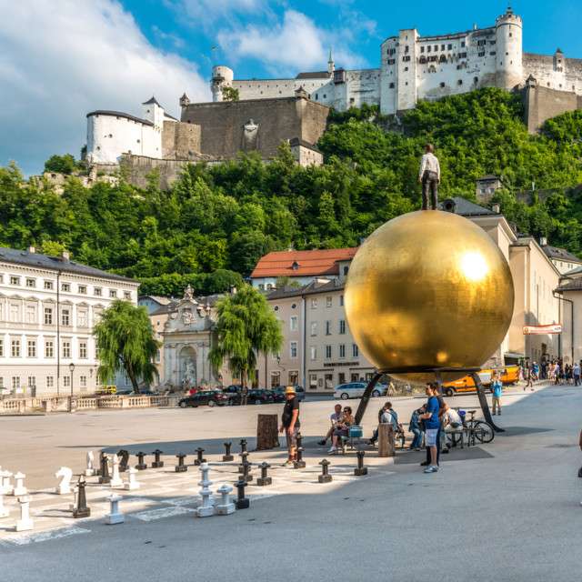 Salzburg – miasto w Austrii puzzle online