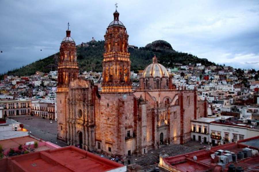kościół Zacatecas moja ziemia puzzle online