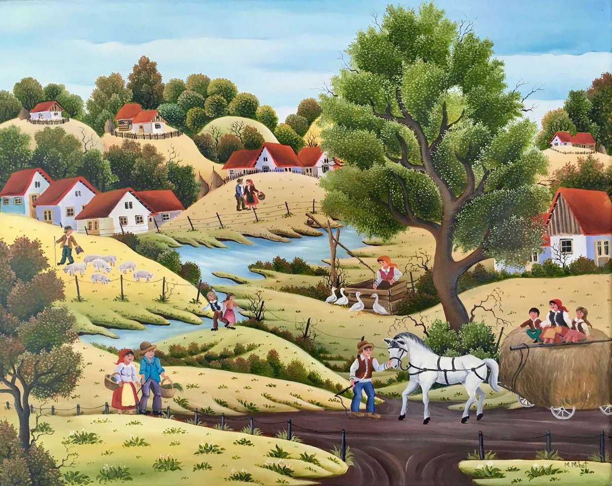 wizerunek wsi puzzle online