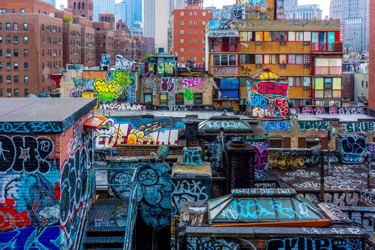 graffiti - Nowy Jork puzzle online