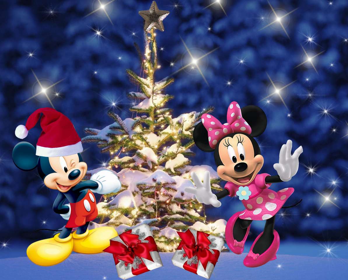 Boże Narodzenie w Disneylandzie puzzle online