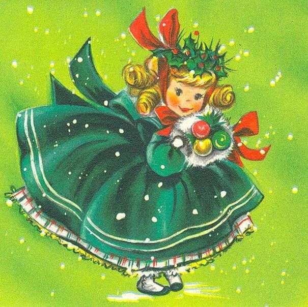 Boże Narodzenie # 38 - Piękna świąteczna lalka puzzle online