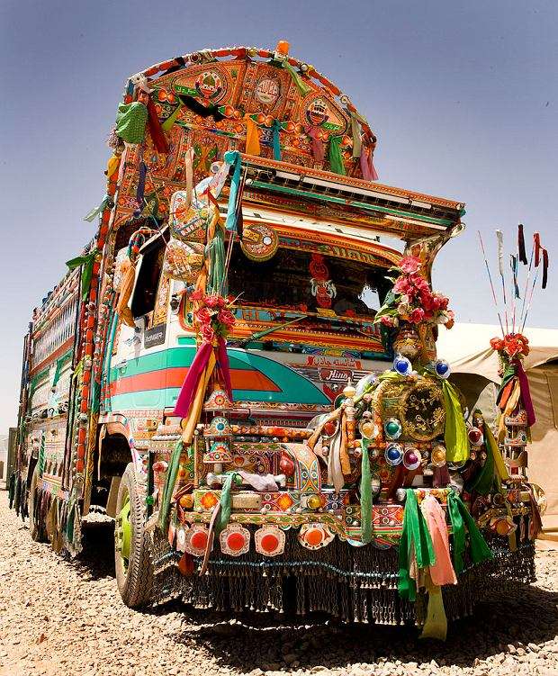 Ciężarówka w Pakistanie puzzle online