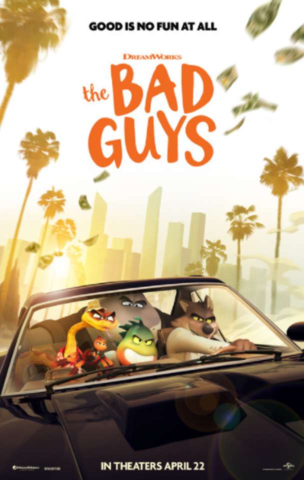 DreamWorks The Bad Guys: plakat filmowy puzzle online