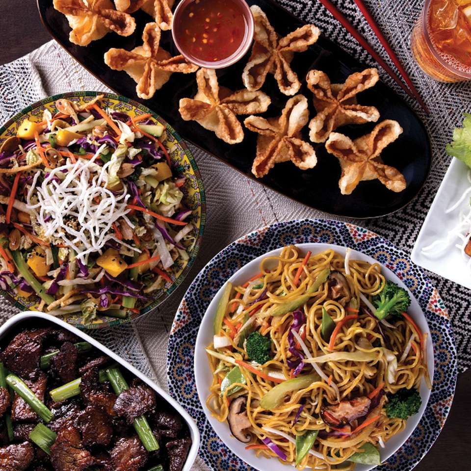 Chińskie jedzenie na wynos puzzle online