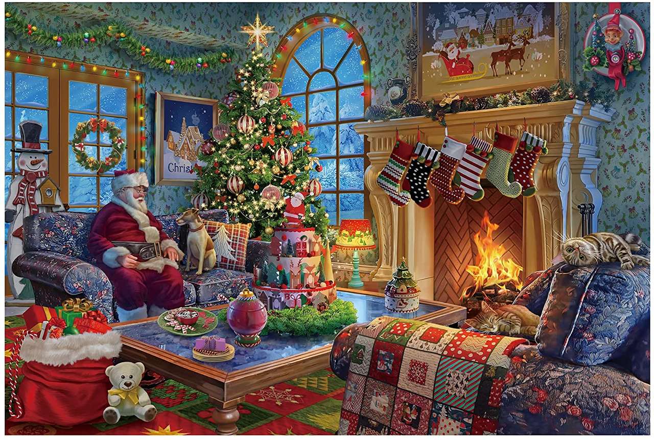 św. Mikołaj puzzle online