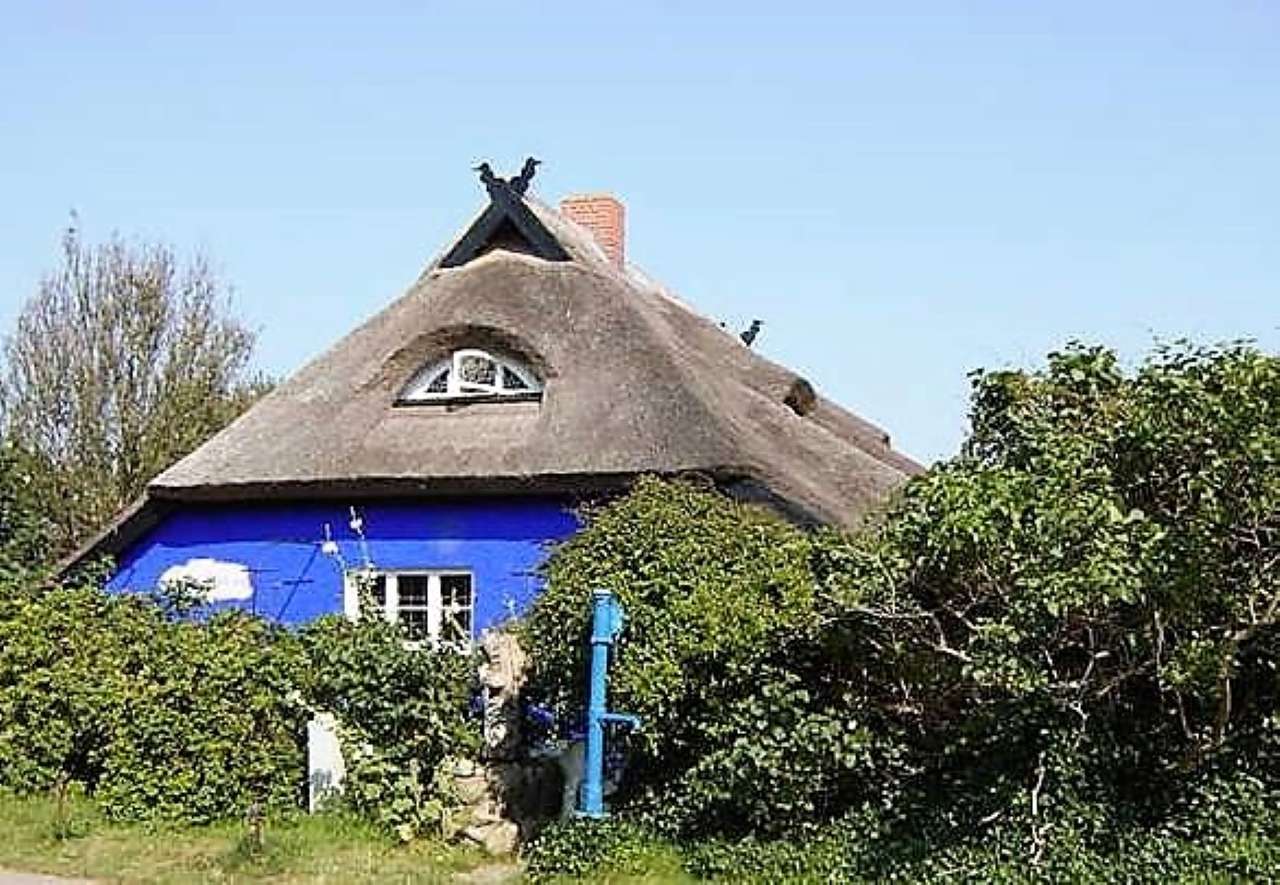 Niebieski dom na Hiddensee puzzle online
