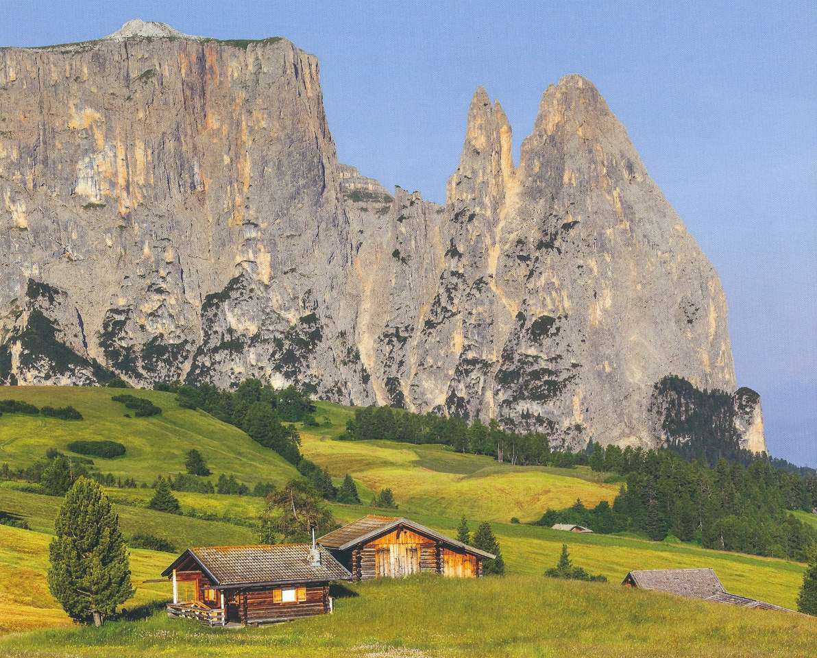 Sciliar z Alpe di Siusi puzzle online