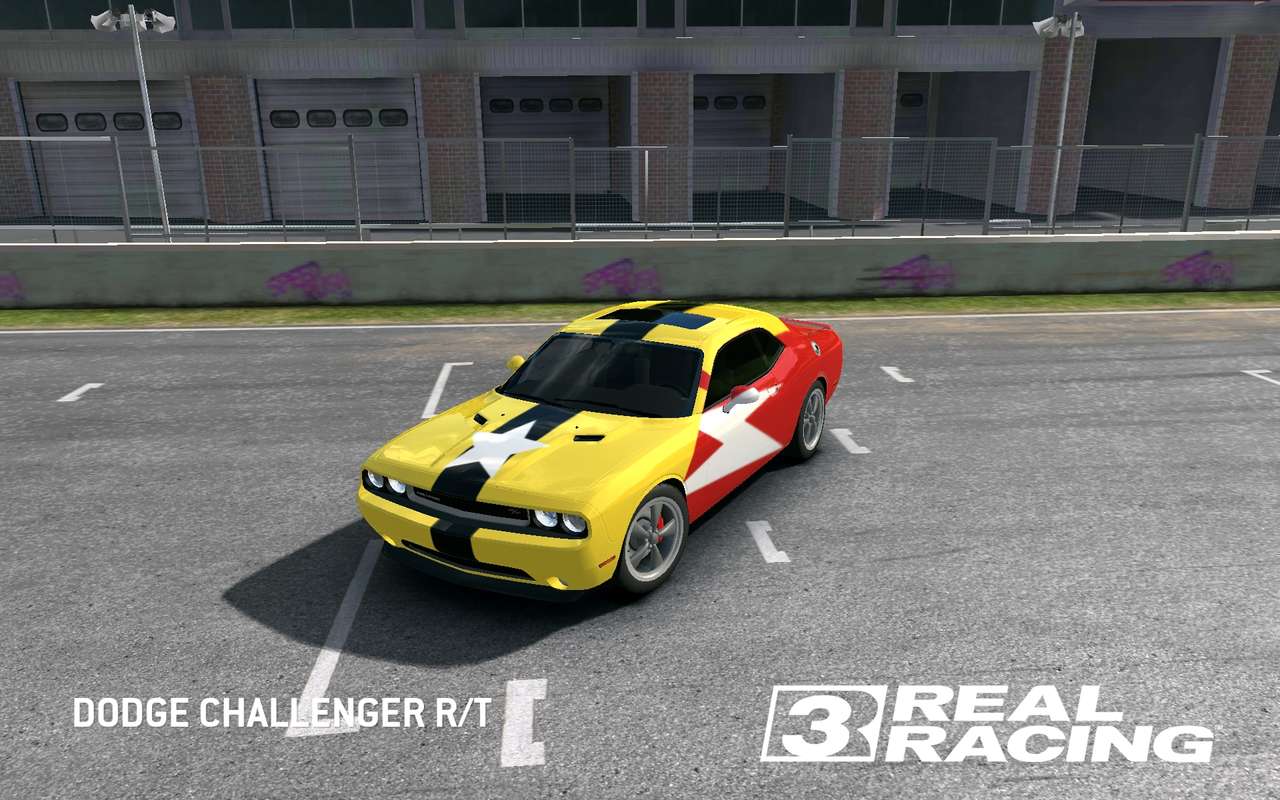 Prawdziwe wyścigi 3 Dodge Challenger puzzle online