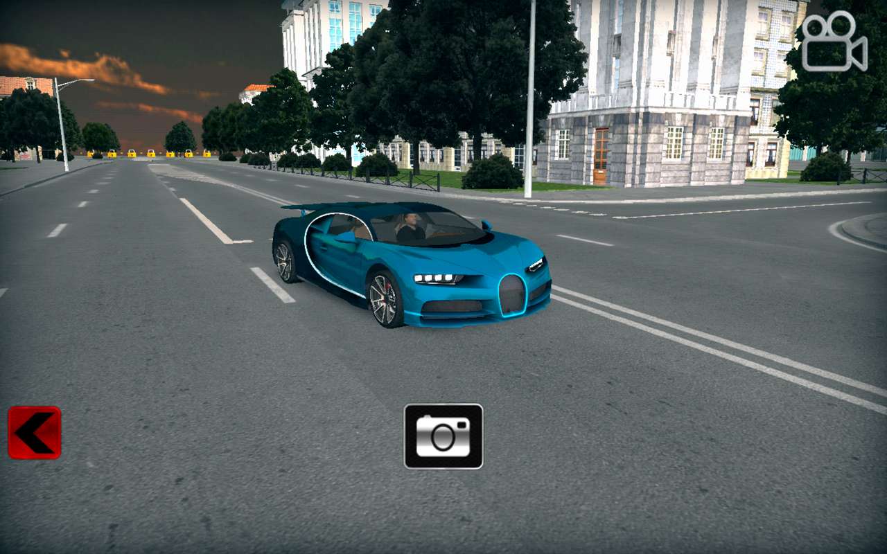 Prawdziwa symulacja jazdy Bugatti chiron puzzle online