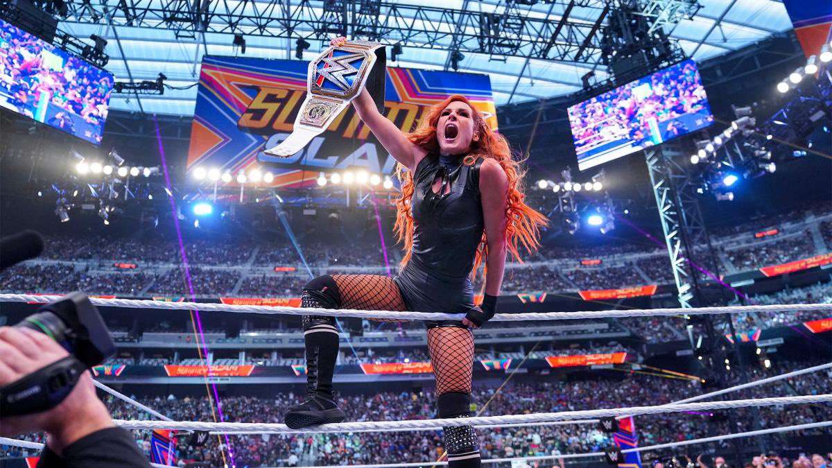 Becky Lynch SMACKDOWN MISTRZOSTWA KOBIET Summers puzzle online