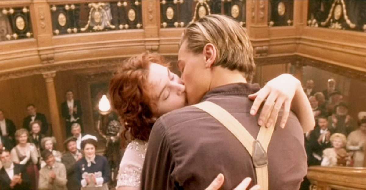 Pocałunek Titanica puzzle online