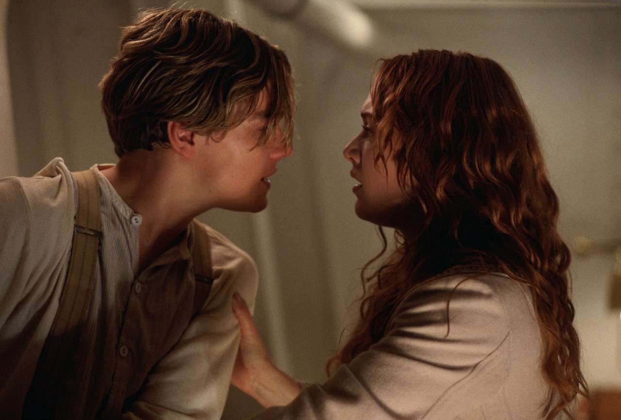 Rose ratująca Jacka w Titanicu puzzle online