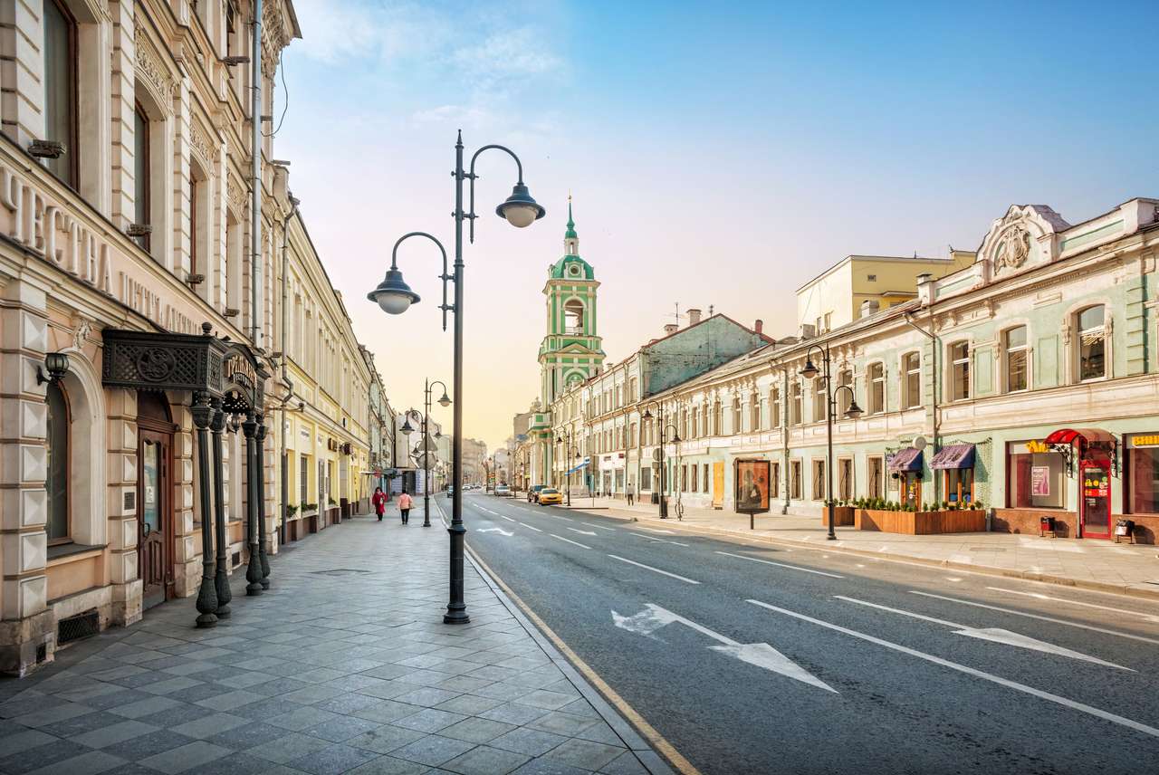 Ulica Piatnicka w Moskwie puzzle online