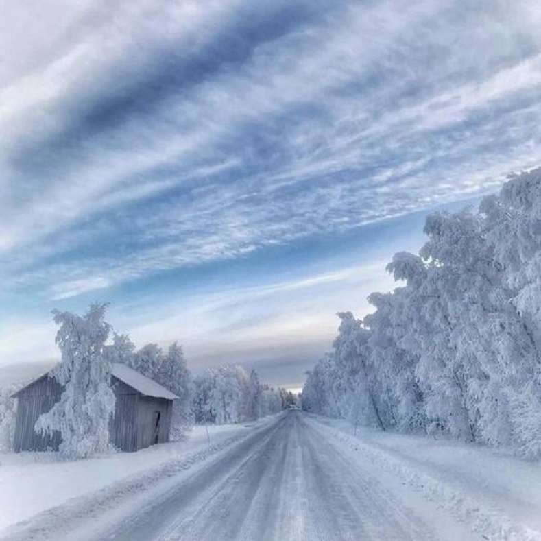 Zima w Szwecji. puzzle online