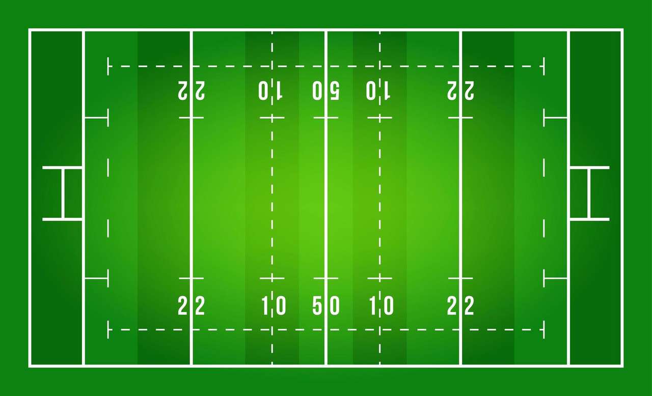 Boisko do rugby puzzle online